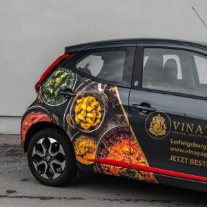 Werbebeschrftung Car Wrapping