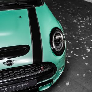Mini Copper S Car Wrapping