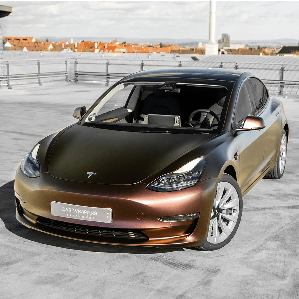 Tesla Vollfolierung Car Wrapping