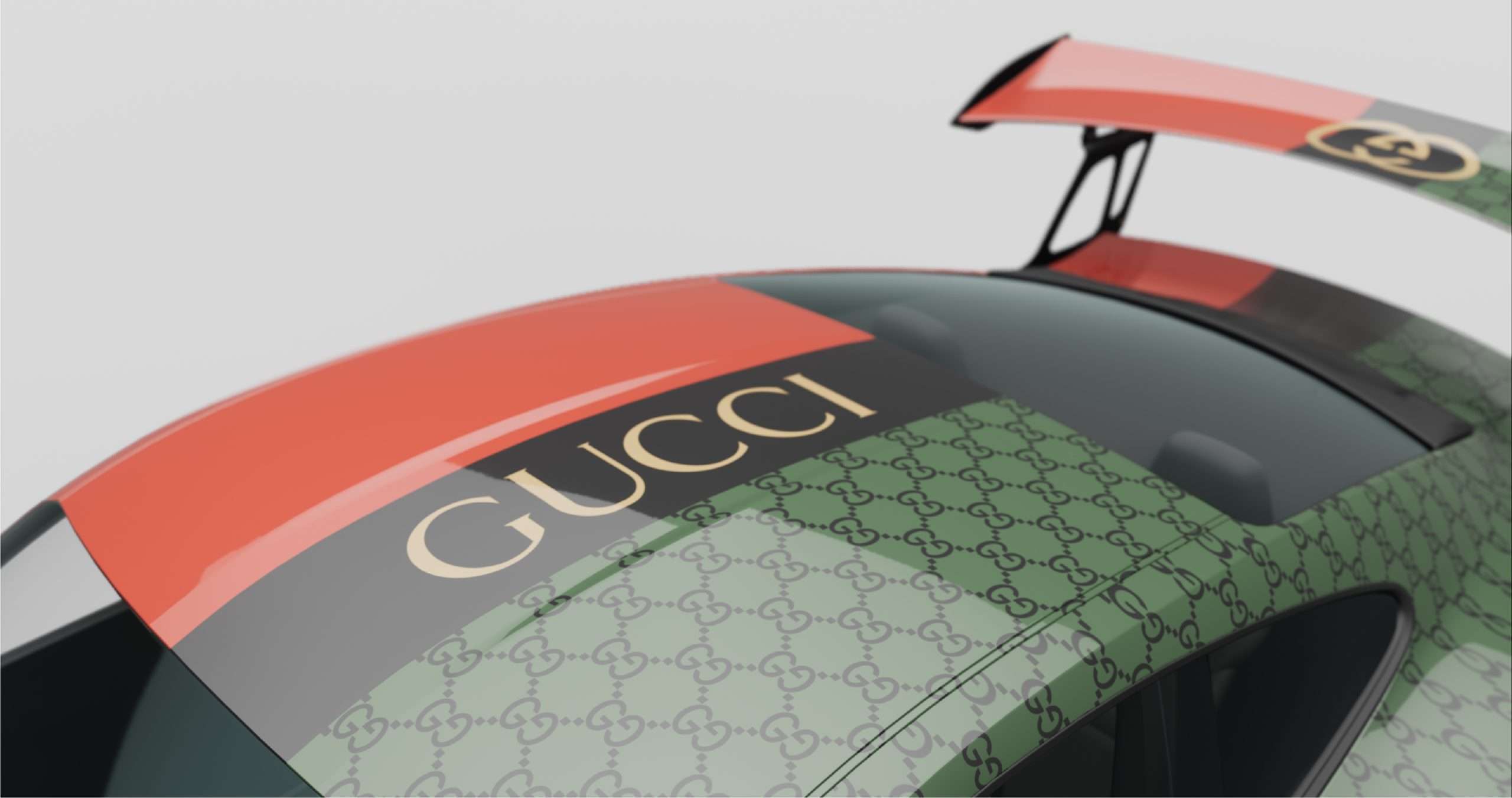 Gucci Style Car Wrapping