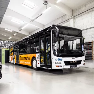 BUS Werbebeschriftung MEN