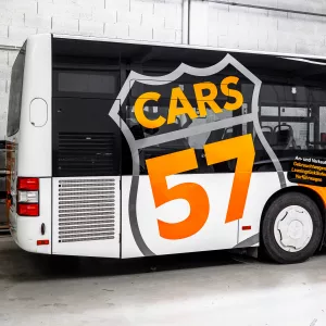 BUS Werbebeschriftung MEN