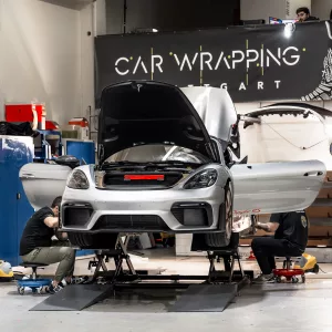 Porsche Spyder RS Lackscutzfolie